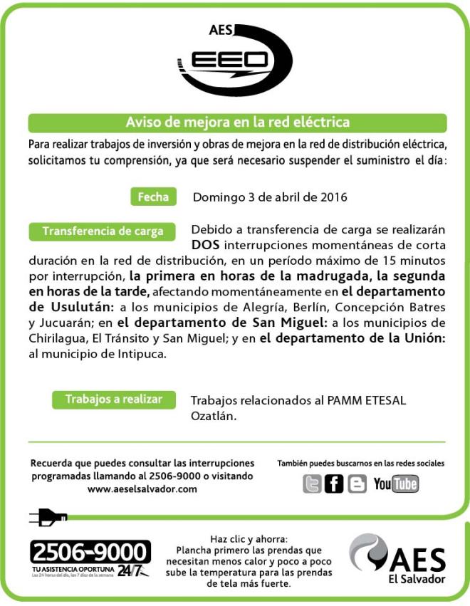 EEO 3x6,5 31-3-16-01