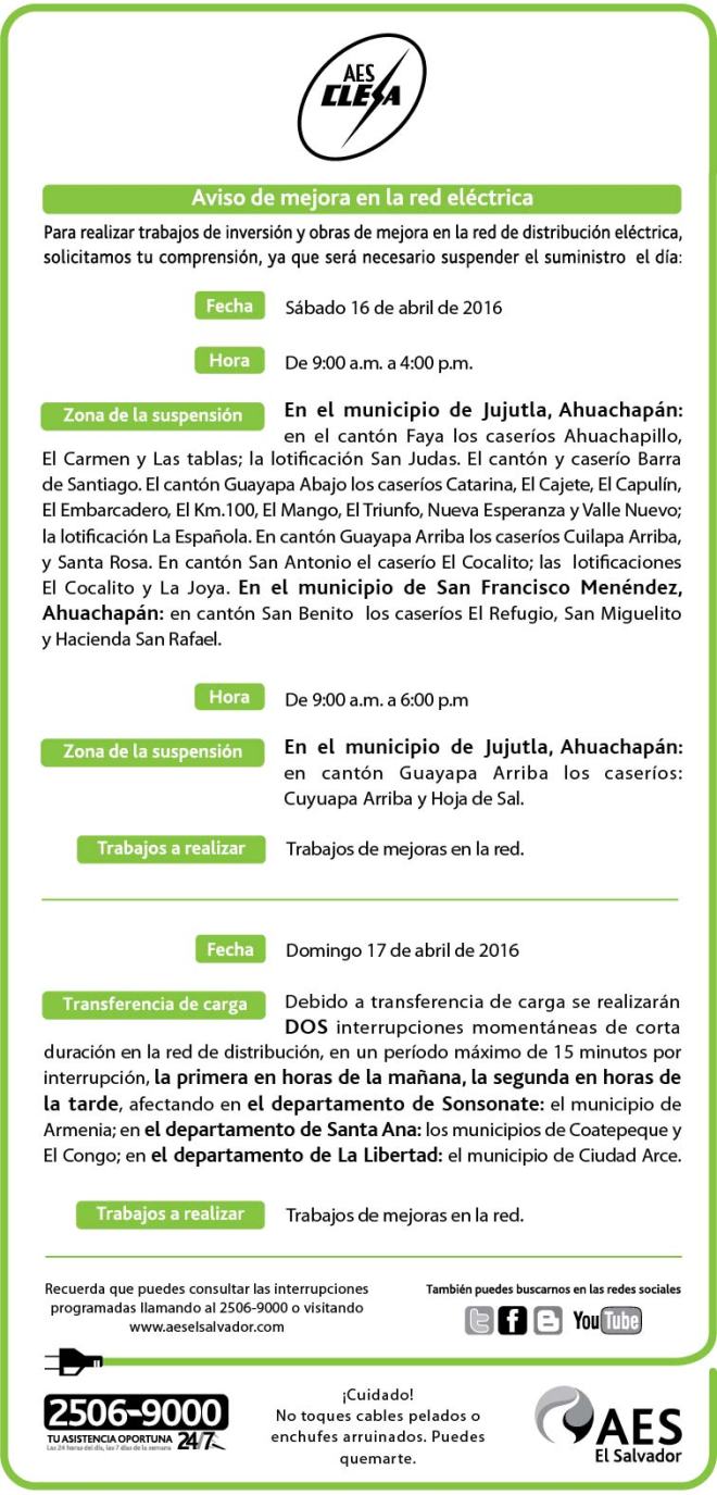 CLESA 3x 10,5 14-4-16-01