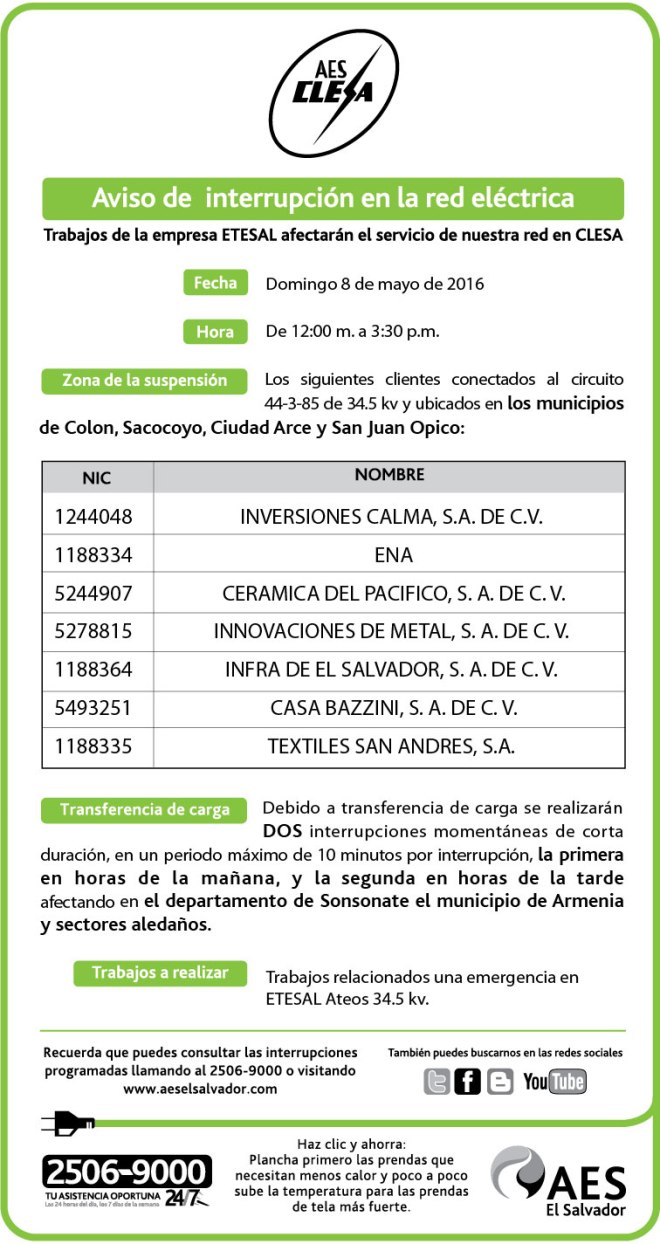 CLESA 3x9,5 5-5-16-01