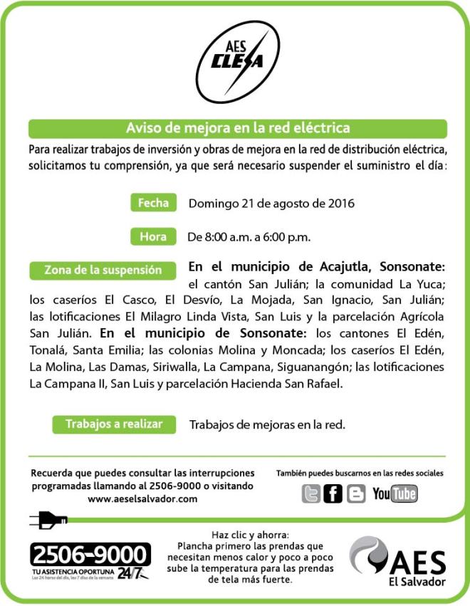 CLESA 3x6,5 18-8-16-01