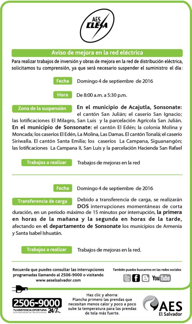 CLESA 3x8,5 1-9-16-01