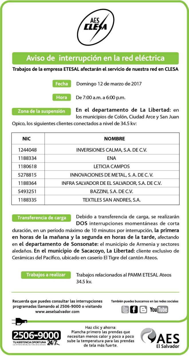 CLESA 3x9,5 9-3-17-01