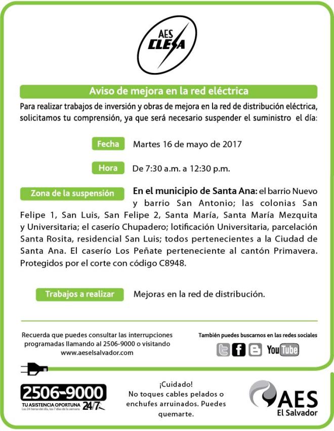 CLESA 3x6,5 13-5-17-01