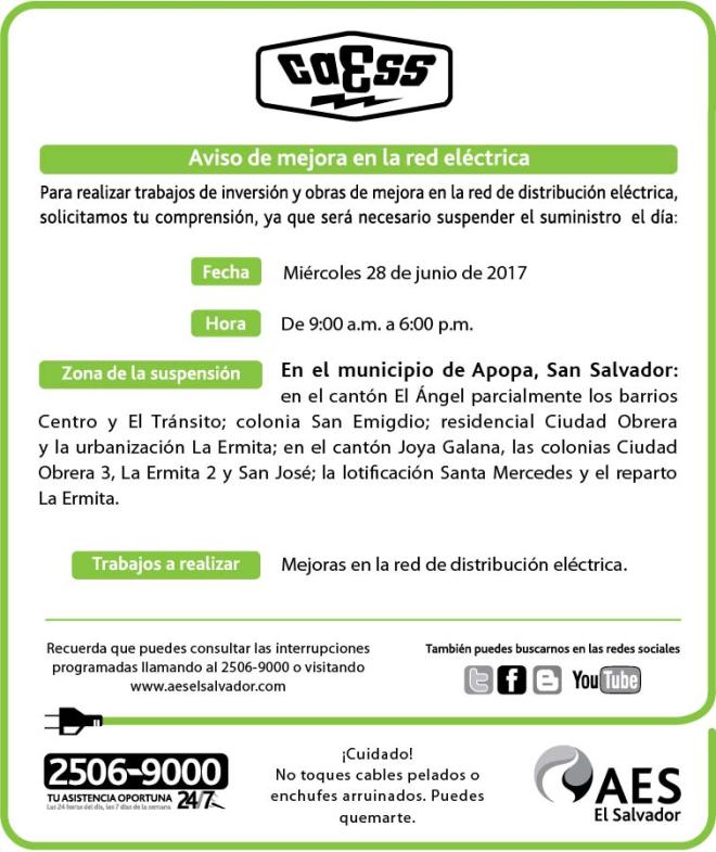 CAESS 3x6 25-6-17-01