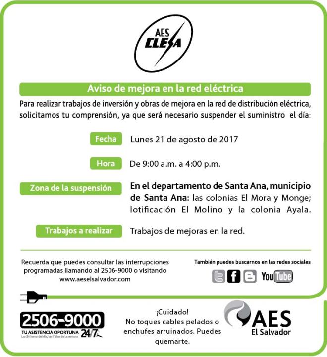 CLESA 3x5,5 18-8-17-01