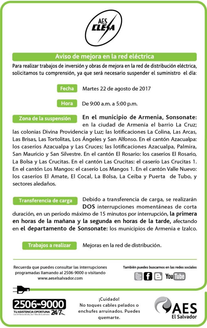 CLESA 3x8 19-8-17-01