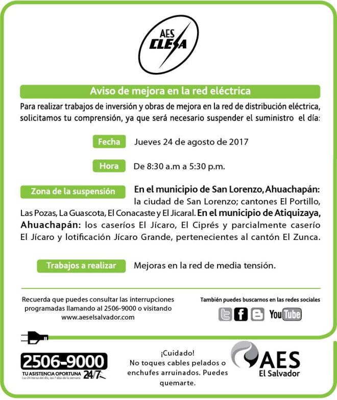 CLESA 3x8 19-8-17-01