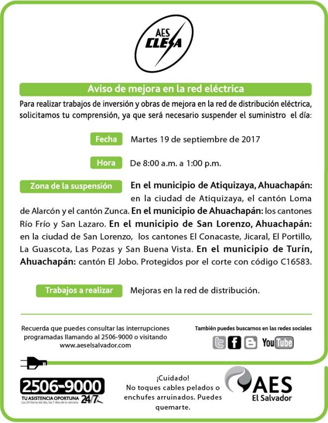 CLESA 3x6,5 16-9-17-01