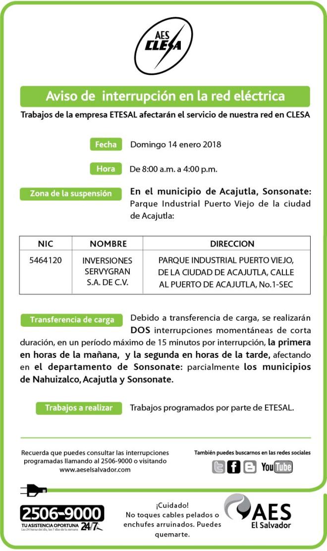 CLESA 3x8,5 5-1-18-01